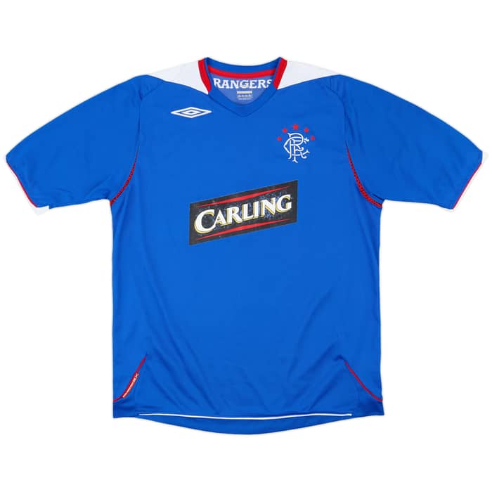 2007-08 Rangers Home Shirt - 5/10 - (L)