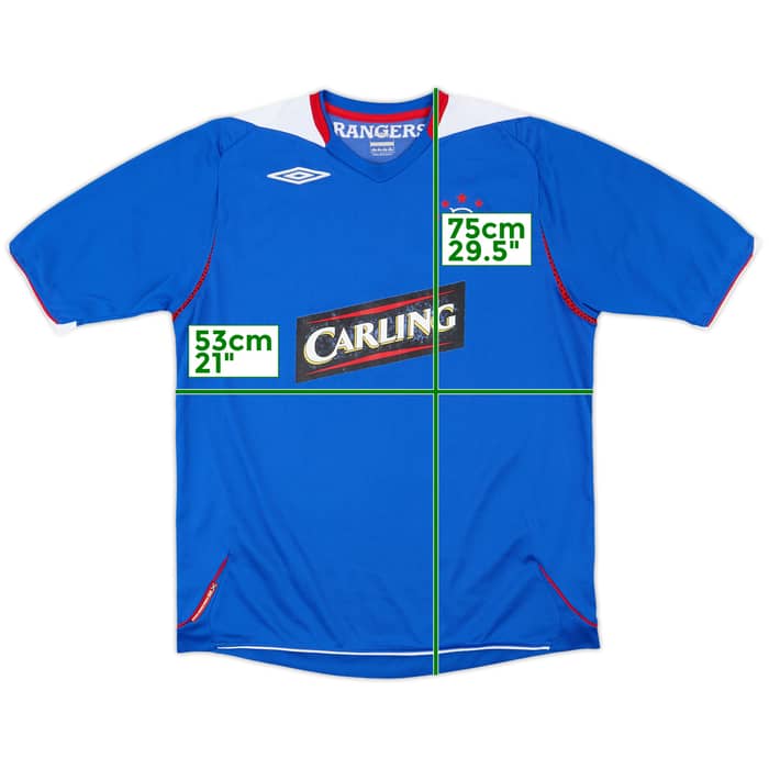 2007-08 Rangers Home Shirt - 5/10 - (L)