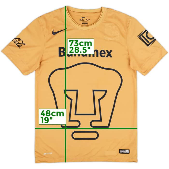 2014-15 UNAM Pumas Home Shirt - 9/10 - (S)
