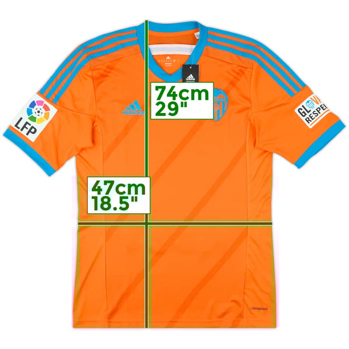 2014-16 Valencia Away Shirt (S)
