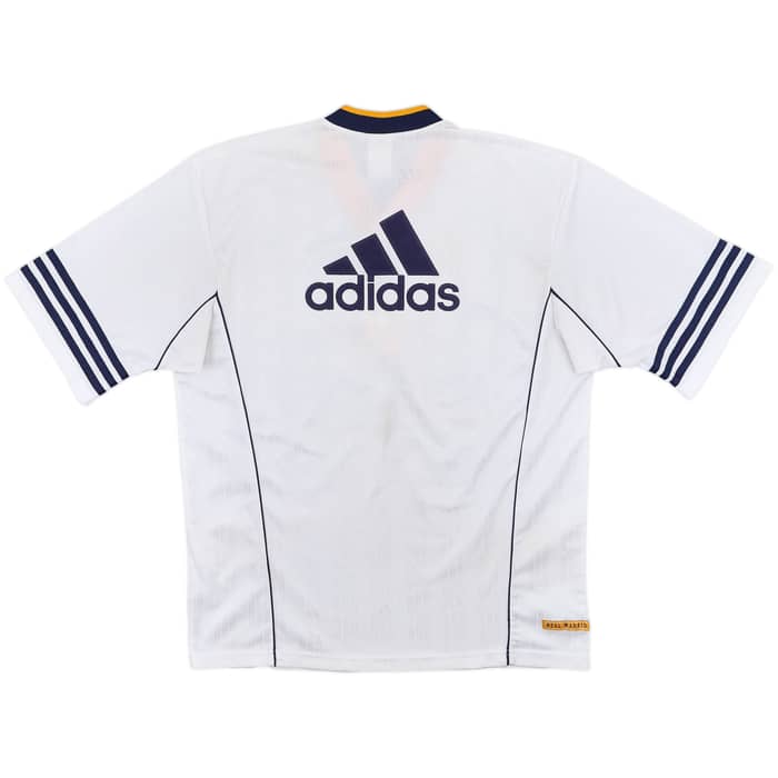 1999-00 Real Madrid adidas Training Shirt - 9/10 - (M)