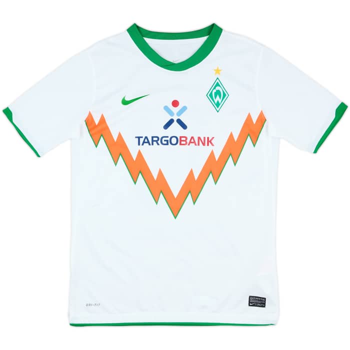 2010-11 Werder Bremen Away Shirt Marin #10 - 10/10 - (XL.Boys)