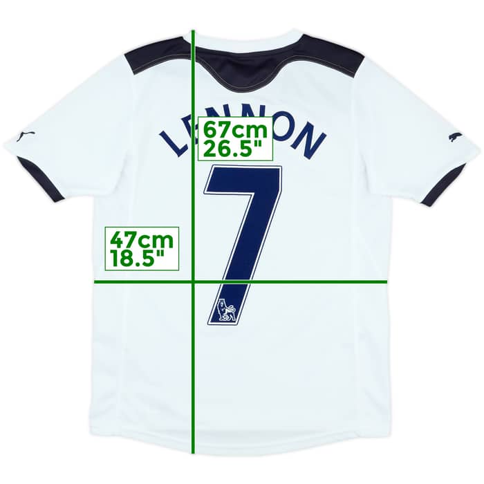 2010-11 Tottenham Home Shirt Lennon #7 - 8/10 - (XL.Boys)