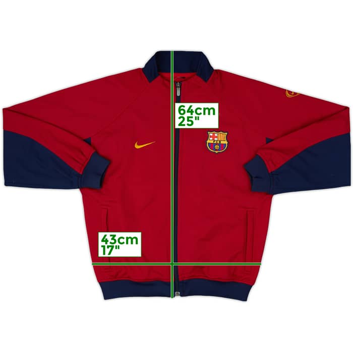 2003-04 Barcelona Nike Track Jacket - 8/10 - (L.Boys)