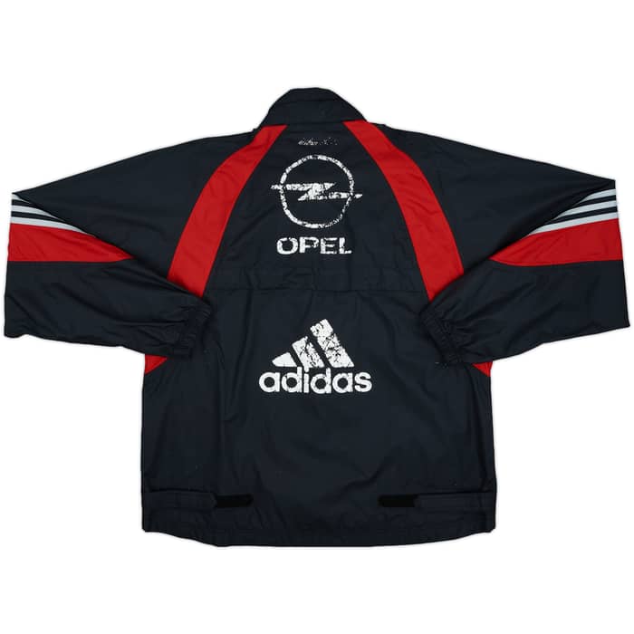 2003-04 AC Milan adidas Hooded Track Jacket - 4/10 - (L)