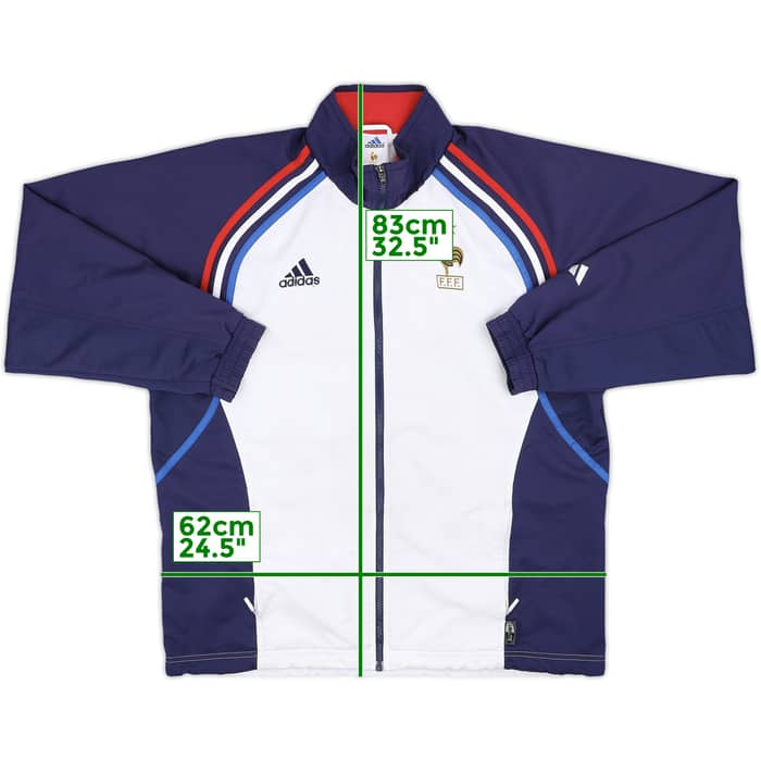 2000-02 France adidas Track Jacket - 6/10 - (L)