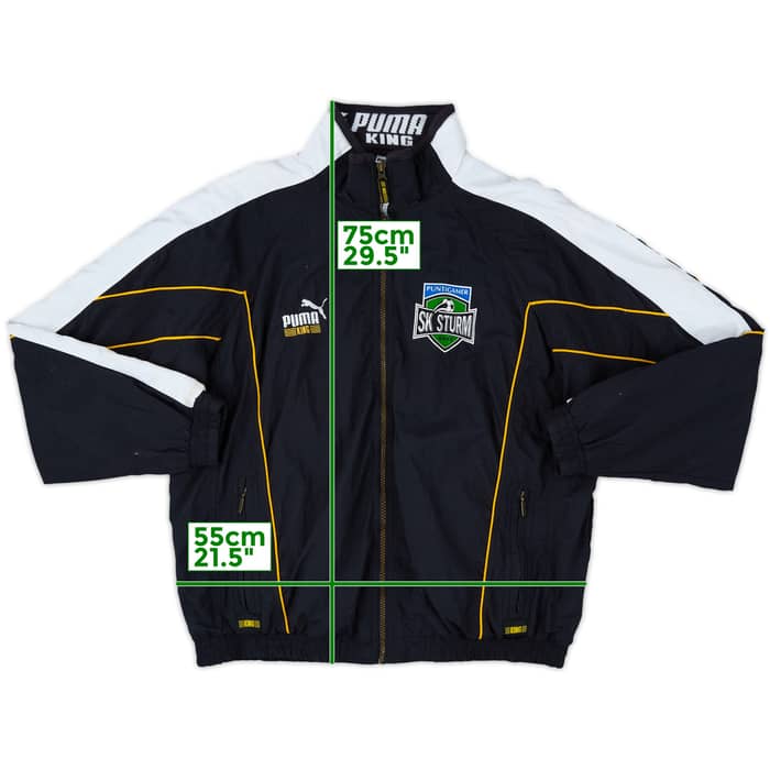 1996-98 Sturm Graz Puma Track Jacket - 7/10 - (L)