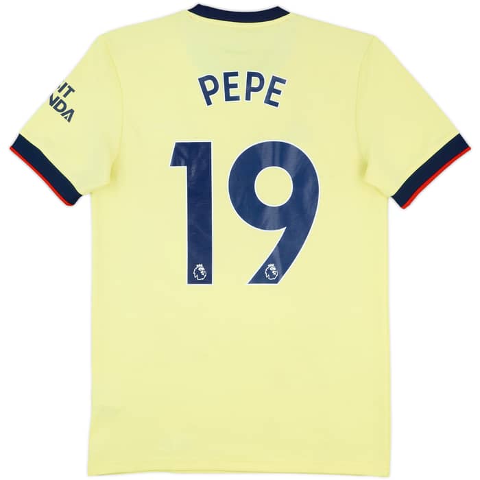2021-22 Arsenal Away Shirt Pepe #19 - 7/10 - (S)