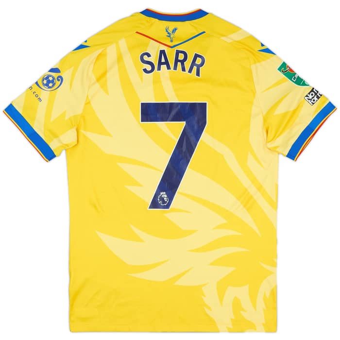 2024-25 Crystal Palace Match Issue Carabao Cup Away Shirt Sarr #7