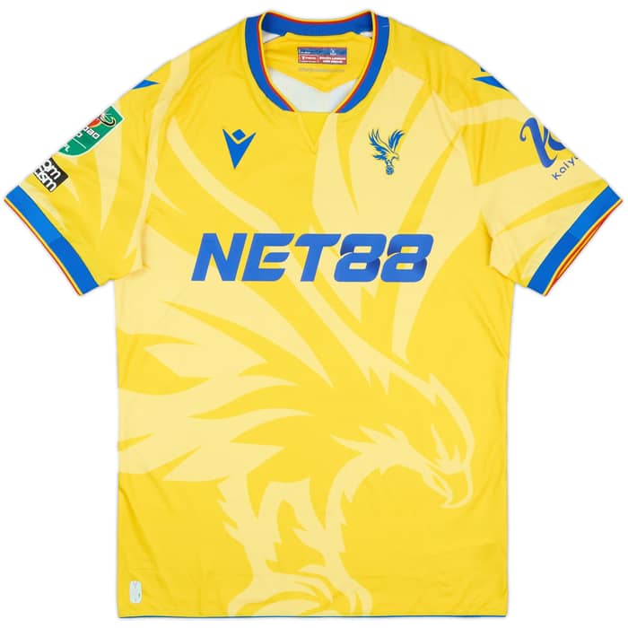 2024-25 Crystal Palace Match Issue Carabao Cup Away Shirt Sarr #7