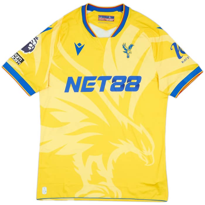 2024-25 Crystal Palace Match Issue Away Shirt Wharton #20