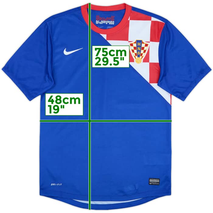 2012-14 Croatia Away Shirt - 9/10 - ()