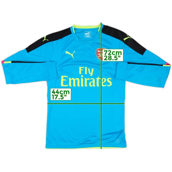 2016-17 Arsenal GK Shirt - 6/10 - (S)
