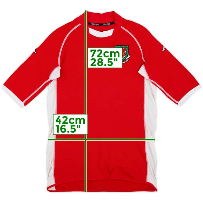 2002-04 Wales Home Shirt - 9/10 - (M)