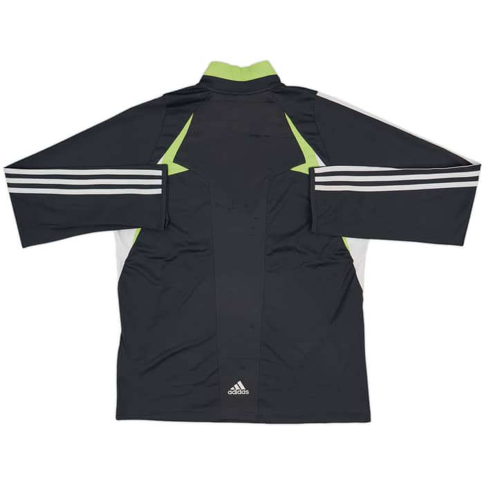 2007-08 Real Madrid adidas CL 1/4 Zip Drill Top - 5/10 - (S)