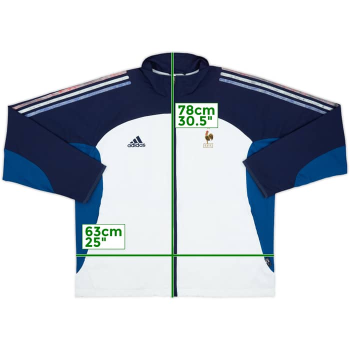2002-03 France adidas Track Jacket - 5/10 - (L)
