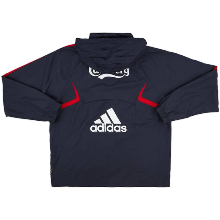 2009-10 Liverpool adidas Hooded Rain Jacket - 6/10 - (L)