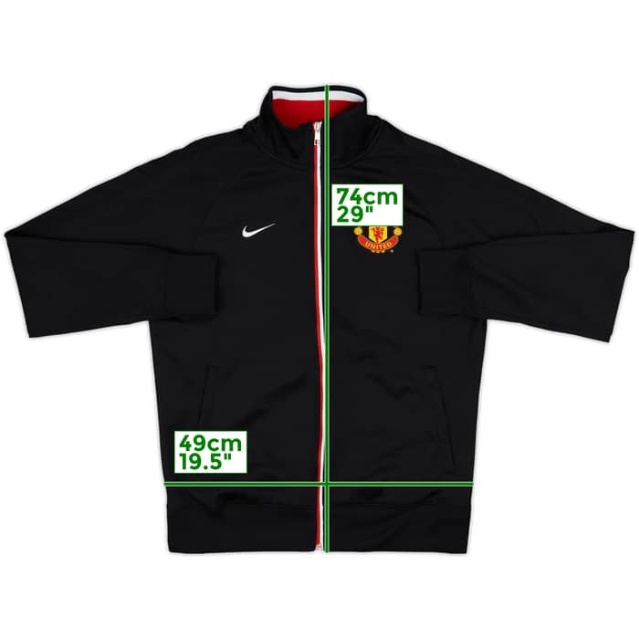 2012-13 Manchester United Nike Track Jacket - 9/10 - (L)