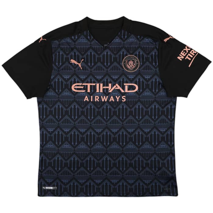 2020-21 Manchester City Away Shirt - 5/10 - (XL)