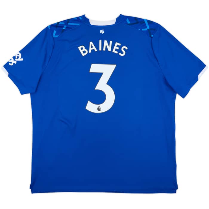 2019-20 Everton Home Shirt Baines #3 - 8/10 - (4XL)