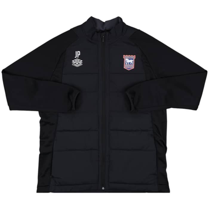 2022-23 Ipswich Staff Issue Umbro Padded Bench Coat JP - 10/10 - (XXL)