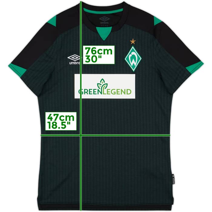 2021-22 Werder Bremen Third Shirt - 7/10 - (M)