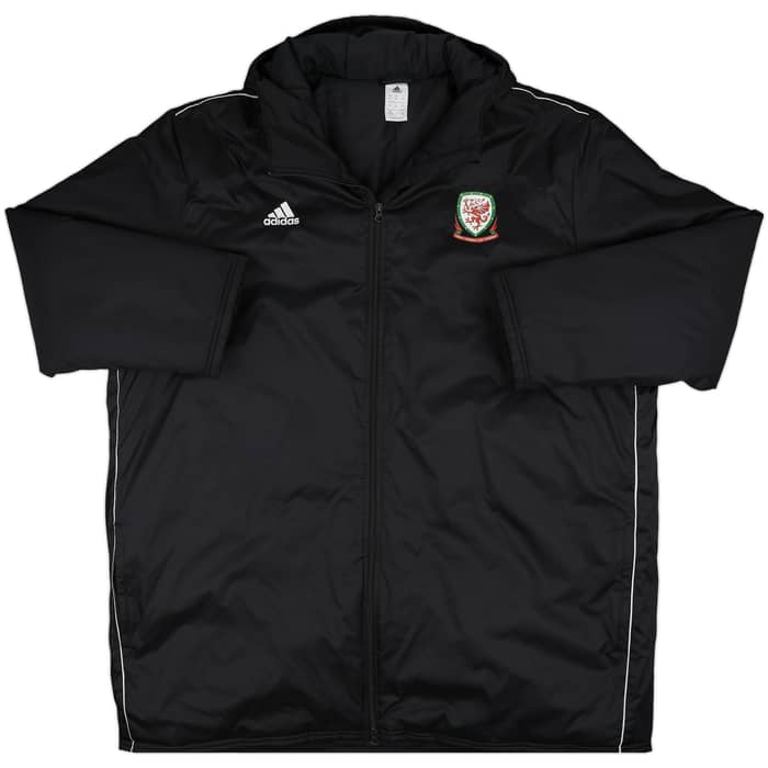 2018-19 Wales adidas Padded Bench Coat - 8/10 - (3XL)