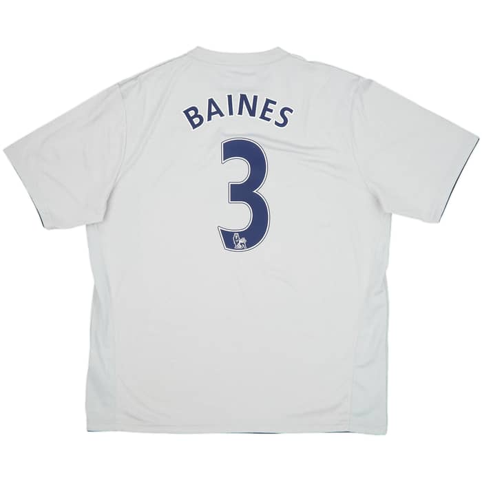 2011-12 Everton Third Shirt Baines #3 - 10/10 - (XL)