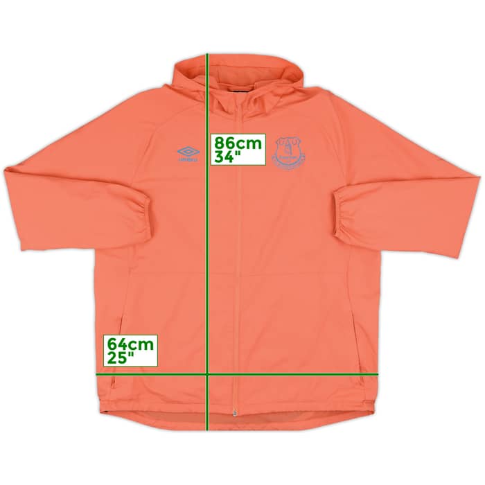 2019-20 Everton Umbro Rain Jacket - 8/10 - (XXL)
