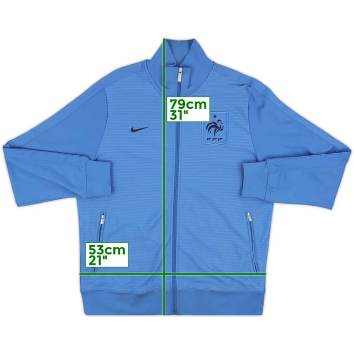 2012-13 France Nike Track Jacket - 8/10 - (XL)
