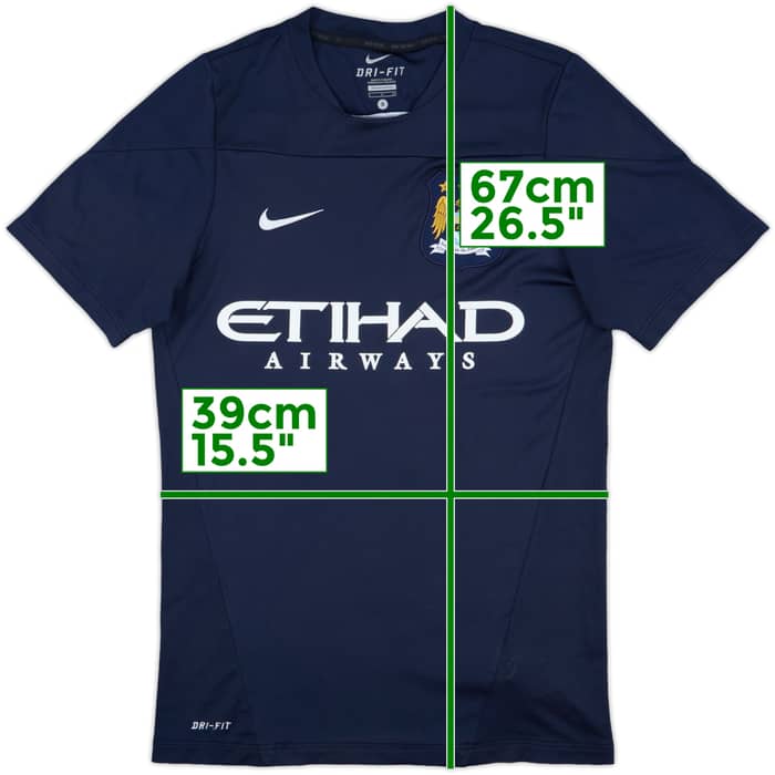 2013-14 Manchester City Nike Training Shirt - 10/10 - (S)
