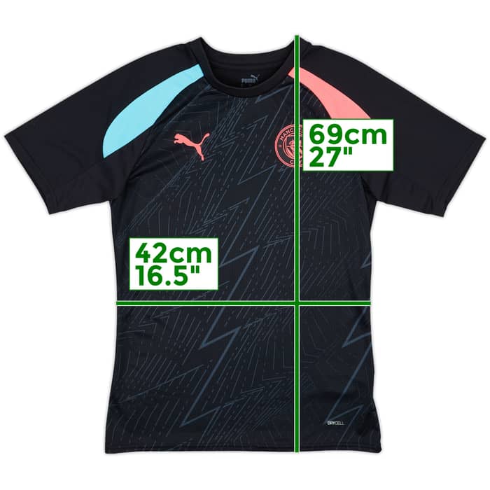 2023-24 Manchester City Puma Training Shirt - 8/10 - (S)