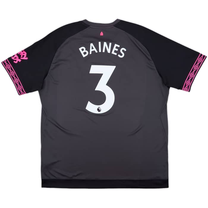 2018-19 Everton Away Shirt Baines #3 - 9/10 - (XXL)