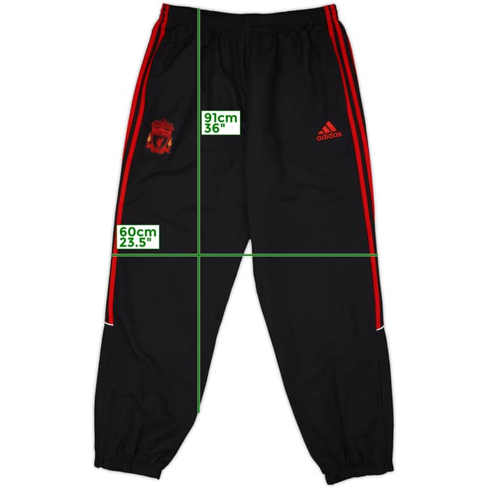 2010-11 Liverpool adidas Track Pants/Bottoms - 8/10 - (XL)