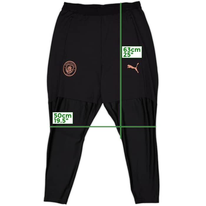 2020-21 Manchester City Puma Track Pants/Bottoms - 9/10 - (XL)