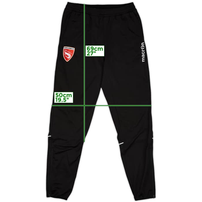 2017-18 Morecambe Macron Track Pants/Bottoms - 9/10 - (M)