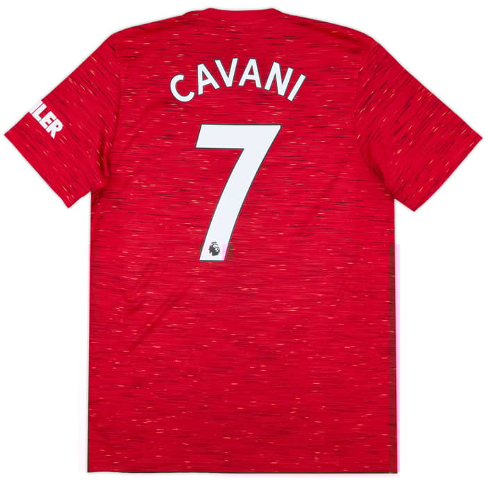 2020-21 Manchester United Home Shirt Cavani #7 - 9/10 - (L)