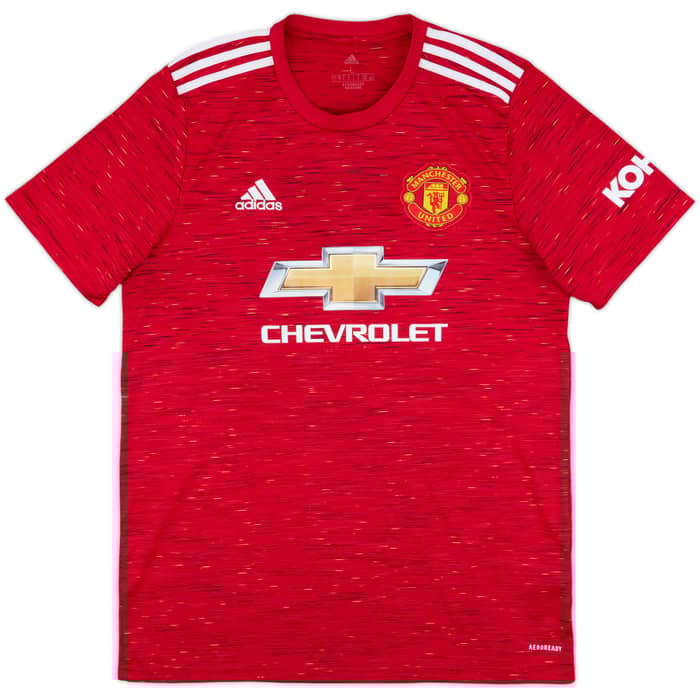 2020-21 Manchester United Home Shirt Cavani #7 - 9/10 - (L)