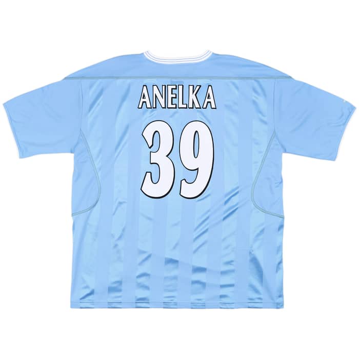 2003-04 Manchester City Home Shirt Anelka #39 - 9/10 - (XXL)