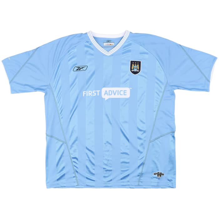 2003-04 Manchester City Home Shirt Anelka #39 - 9/10 - (XXL)