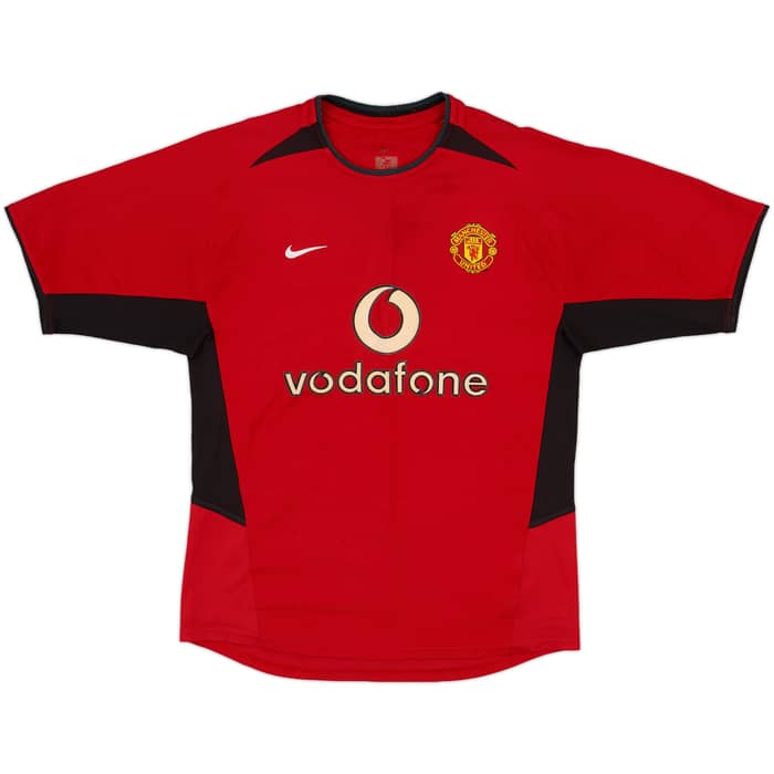 2002-04 Manchester United Home Shirt V.Nistelrooy #10 - 8/10 - (S)