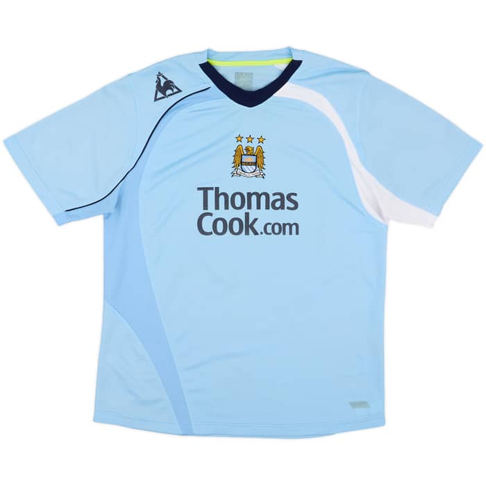 2008-09 Manchester City Home Shirt Richards #2 - 7/10 - (L)