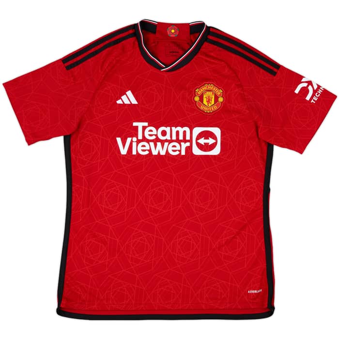 2023-24 Manchester United Home Shirt B.Fernandes #8 - 10/10 - (L)