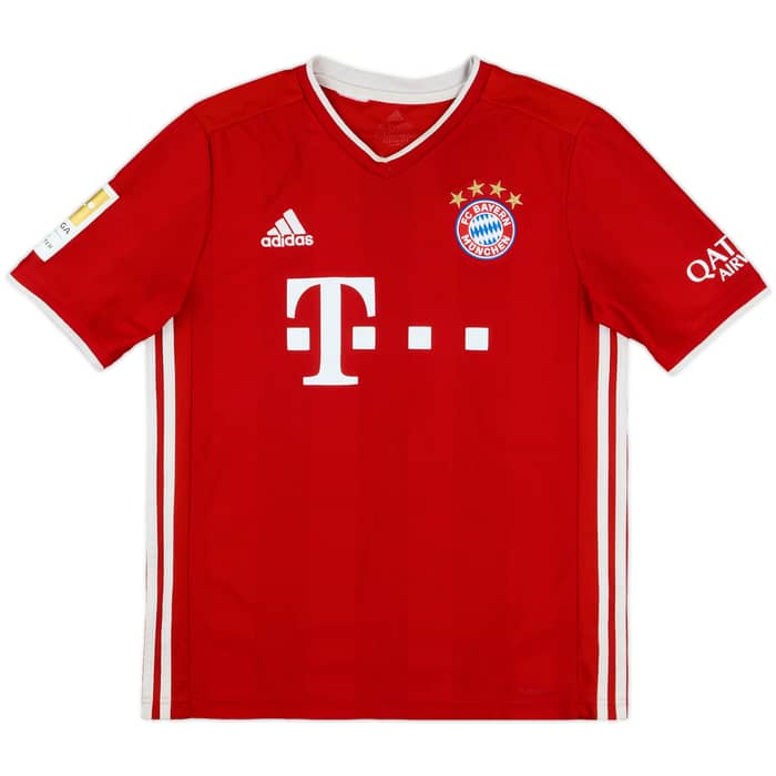 2020-21 Bayern Munich Home Shirt Musiala #42 - 6/10 - (XL.Boys)