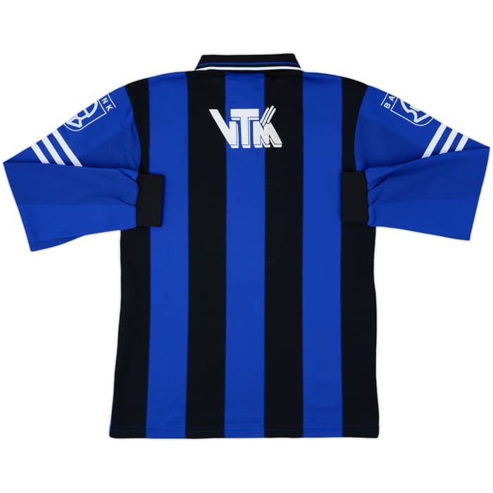1996-97 Club Brugge Home L/S Shirt - 9/10 - (L.Boys)