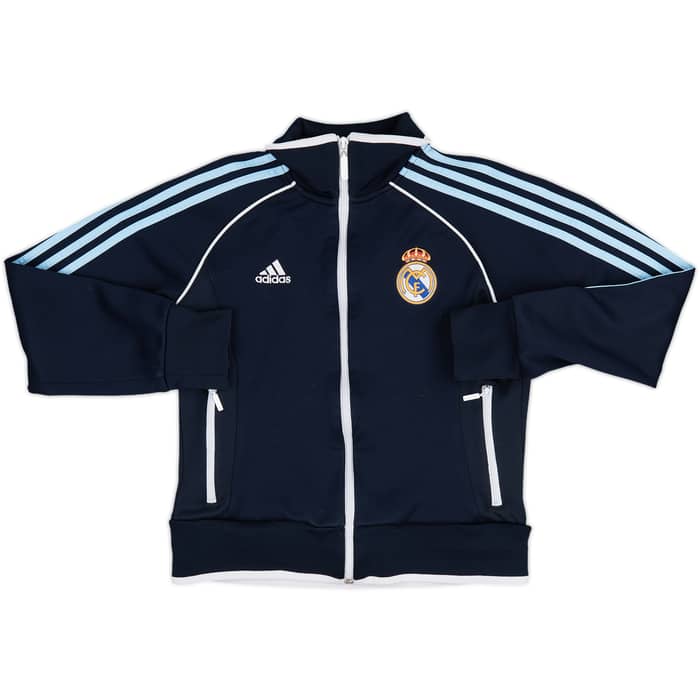 2004-05 Real Madrid adidas Track Jacket #7 - 8/10 - (M.Boys)