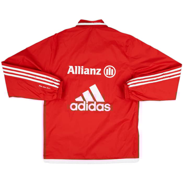 2013-14 Bayern Munich adidas Hooded Rain Jacket - 5/10 - (S)