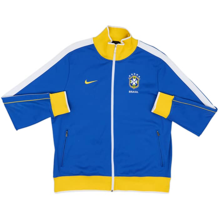 2010-11 Brazil Nike Track Jacket - 8/10 - (XL)