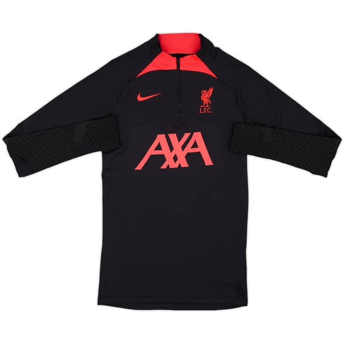 2022-23 Liverpool Nike 1/4 Zip Drill Top - 9/10 - (XS)