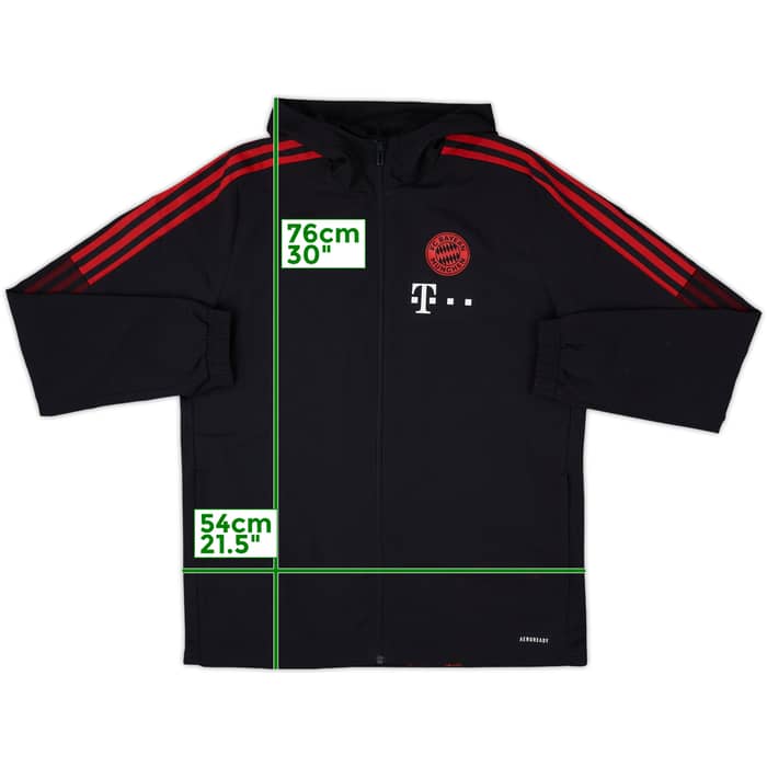 2021-22 Bayern Munich adidas Track Jacket - 7/10 - (XL.Boys)